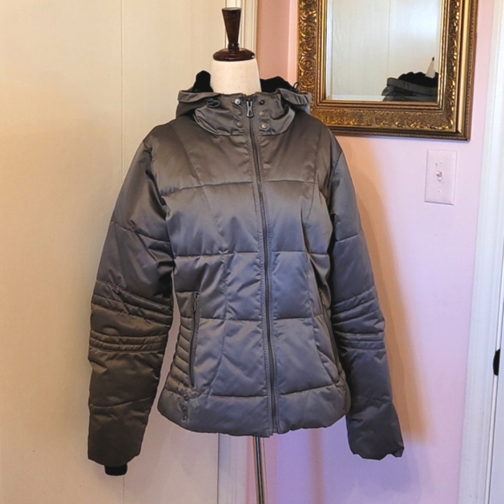 Obermeyer Grey Bombshell Ski Jacket - image 1